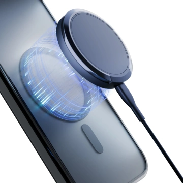 Schutzhülle für Apple iPhone 16 3mk Frosty MagCase Schwarz