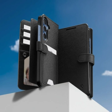 Etui do Samsung Galaxy S25+ Plus Black Spigen Wallet "S"