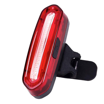 Mocna lampka rowerowa tylna LED USB Alogy światło oświetlenie wodoodporne na rower Czerwone