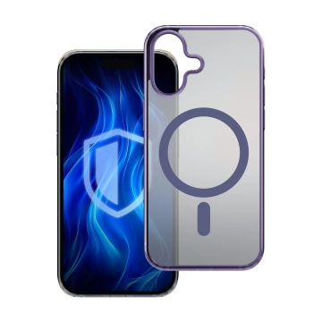 Etui ochronne do Apple iPhone 16 3mk Frosty MagCase Purple