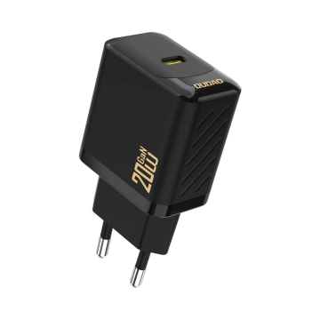 Dudao A26 PD20W GaN USB-C Ladegerät | Schnelles Laden - Schwarz