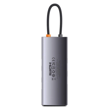 Hub 6w1 Baseus StarJoy Serie, USB-C für HDMI 3 x USB 3.0 USB-C PD RJ45