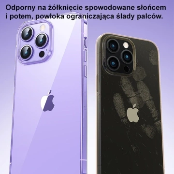 Etui USAMS Primary do iPhone 14 Pro Max 6,7" transparent IP14PMYS01 (US-BH798)