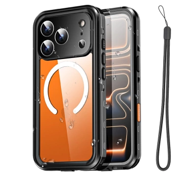 Alogy HydroArmor™ IP68 Hülle für Apple iPhone 17 Pro Max 6,9" - Schwarz