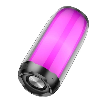 HOCO Bluetooth-Lautsprecher HC8 Schwarz, tragbar, RGB-LED, 1800 mAh, 10 W