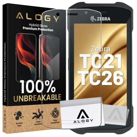 Hybridglas für Realme 11 Pro 5G / Pro Plus Displayschutzfolie Alogy Flexi Glass 9H Hüllenfreundlicher flacher Displayschutz