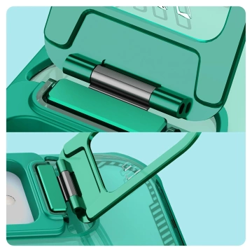 Etui do iPhone 16e Nillkin Iceblade MagSafe Podstawka Zielone