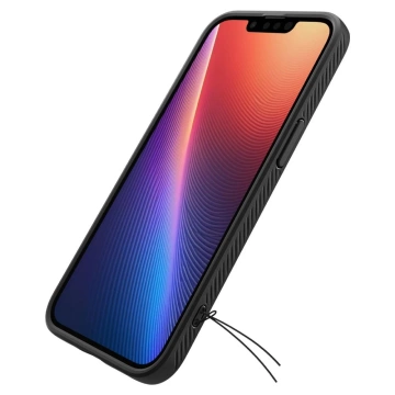 Etui für iPhone 16e Spigen Liquid Air Mattschwarz