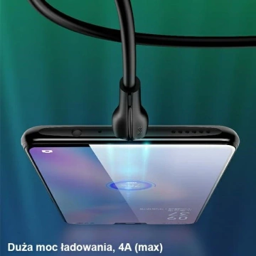 USAMS Kabel U38 microUSB 4A Schnellladung für OPPO 1m weiß
