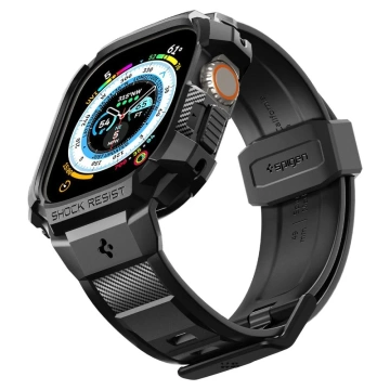 Pasek z Etui ochronnym Spigen Rigged Armor "PRO" do Apple Watch Ultra 49mm Black
