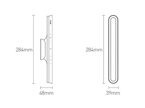 Baseus Magnetic LED-Leuchte für die Küche unter dem Schrank Weiß