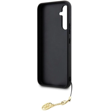 Original GUESS Hardcase GUHCS23FEGF4GBR Hülle für Samsung Galaxy S23 FE (4G Charm / Braun)