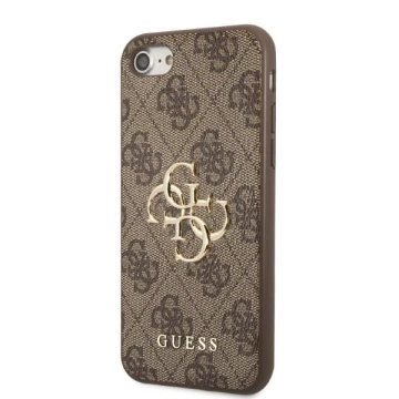 Etui Guess GUHCI84GMGBR für Apple iPhone 7/8 SE 2020 / SE 2022 brązowy/brown hardcase 4G Big Metal Logo