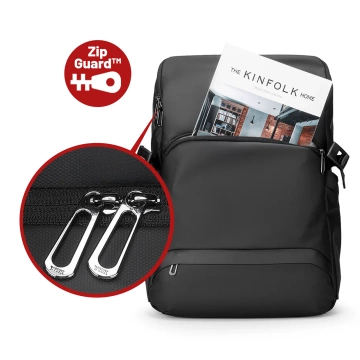 Hülle für Apple iPhone 16 Pro Max Alogy MagSafe Hybrid Matte Case Matte Cover mit Linsenschutz Schwarz