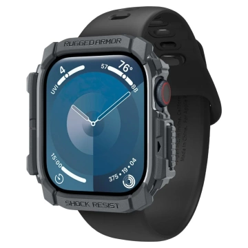 ETUI DO APPLE WATCH 10 (46MM) SZARE DARK GREY SPIGEN RUGGED ARMOR