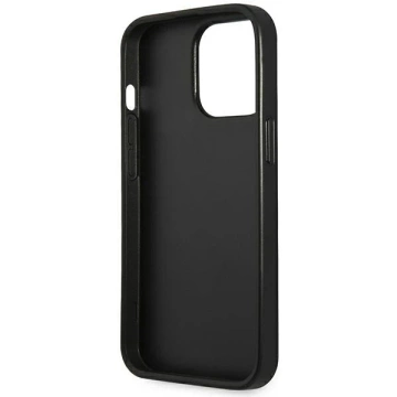 Etui Guess GUHCP14XPSATLG do Apple iPhone 14 Pro Max 6,7" srebrny/silver hardcase SaffianoTriangle Logo