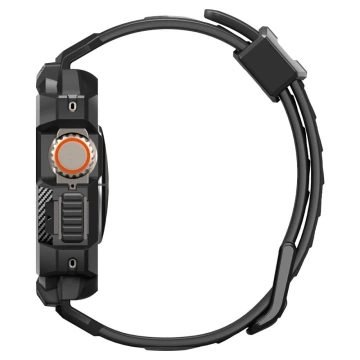Pasek z Etui ochronnym Spigen Rigged Armor "PRO" do Apple Watch Ultra 49mm Black