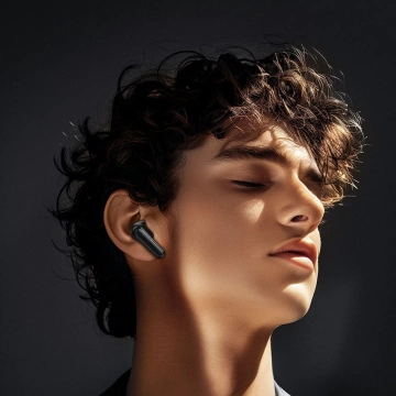 Słuchawki bezprzewodowe Bluetooth HOCO TWS EQ23 Etui ładujące Czarne