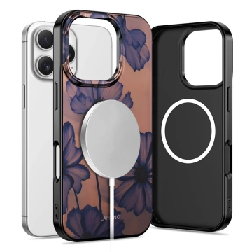 Etui Ochronne do iPhone 16 Pro Max Tech-Protect Lamano MagSafe Velvet Night