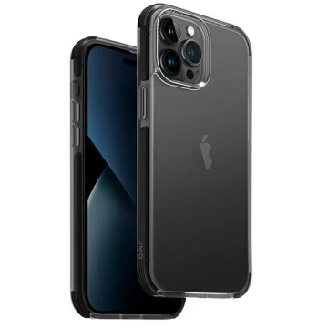 Etui UNIQ Combat do iPhone 14 Pro 6,1" czarny/carbon black