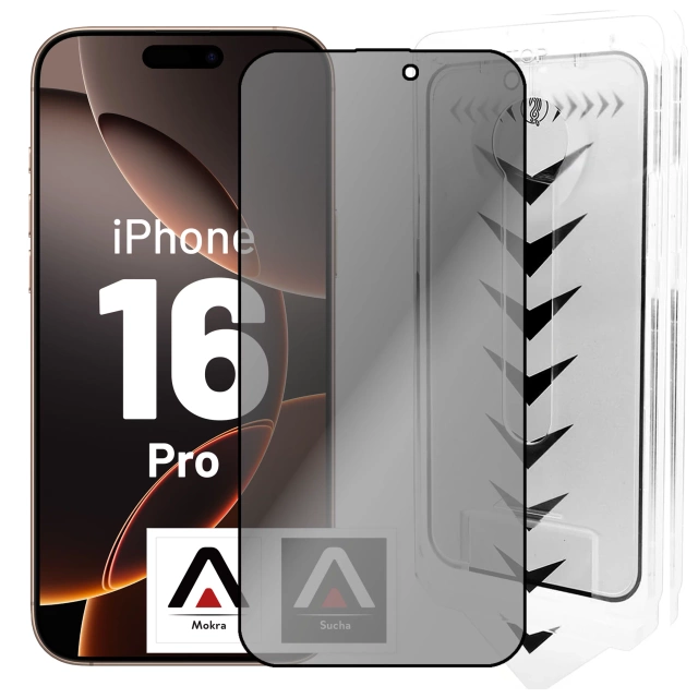 Gehärtetes Glas für Apple iPhone 16 Displayschutzfolie 9H Alogy Heavy Pro™️