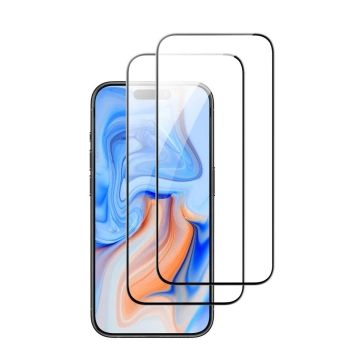 Szkło hartowane ESR Tempered Glass 2-Pack do Apple iPhone 15 / 16 Black