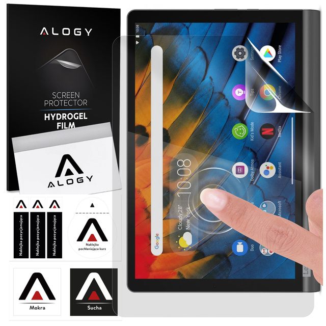 Folia ochronna Hydrożelowa hydrogel Alogy na tablet do Lenovo Yoga Smart Tab 10.1 YT-X705L 2019