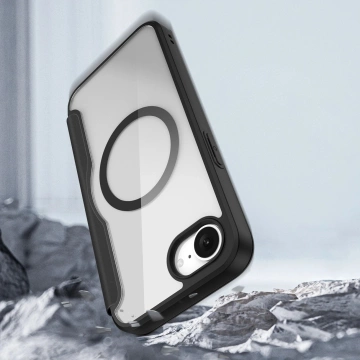 Dux Ducis Skin X Pro Schutzhülle mit MagSafe für iPhone 16e - Schwarz