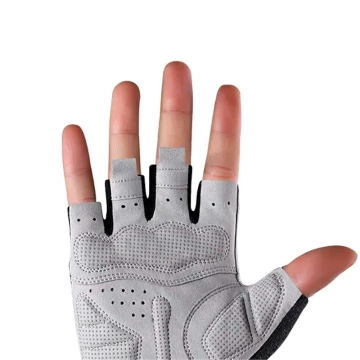 Rockbros S109GR Fahrradhandschuhe, Größe XL – Grau