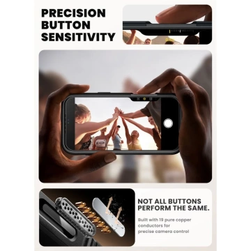 Etui Supcase Ares Flip Mag MagSafe do iPhone 17 Pro, czarne