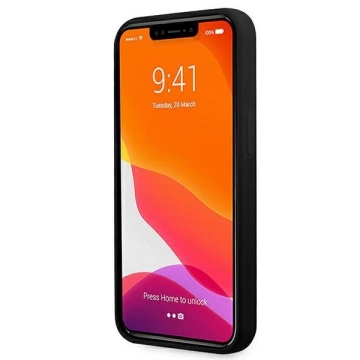 Etui na telefon Ferrari iPhone 13 Pro Max 6,7" czarny/black hardcase Silicone