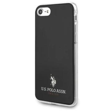 US Polo ShinyiPhone 7/8/SE 2020 / SE 2022 Handyhülle schwarz/schwarz