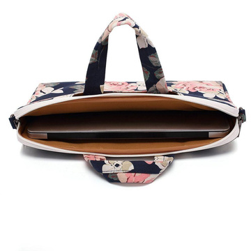 Torba pokrowiec Canvaslife etui do laptopa 16 do MacBook Air/ Pro White Rose