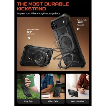 Etui Supcase UB Grip Mag MagSafe do iPhone 17 Air Black