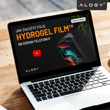 Folia hydrożelowa do Apple iPhone 17 Pro Max – elastyczna ochrona ekranu, samoregeneracja, pełne dopasowanie i wysoka przejrzystość – Alogy Hydrogel Film™