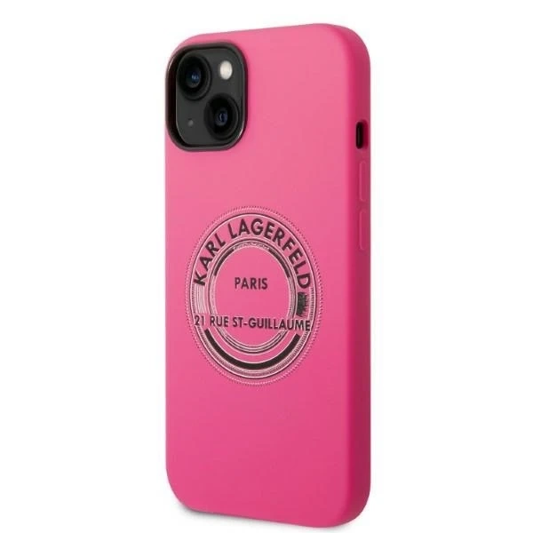 Etui Karl Lagerfeld KLHCP14MSRSGRCF do Apple iPhone 14 Plus 6,7" hardcase Silicone RSG