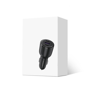 UGREEN CD239 Autoladegerät, USB, 2x USB-C, PD, 69W (schwarz)