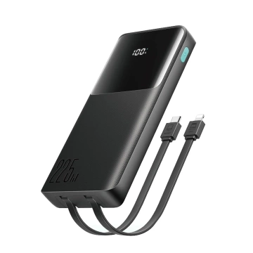Joyroom 10000 mAh 22,5 W Powerbank mit 2 Kabeln – Bereit zum Aufladen