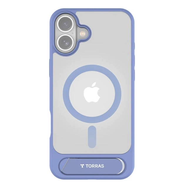 Etui Torras Pstand Series do iPhone 16 Niebieskie