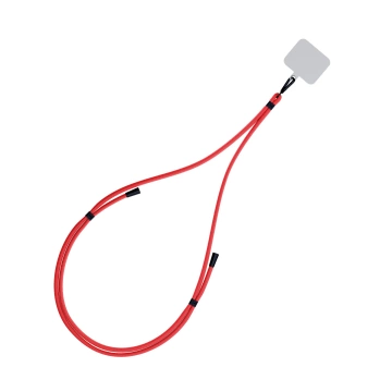 Uniwersalna smyczka do smartfona 3mk EasyClip Red (black)