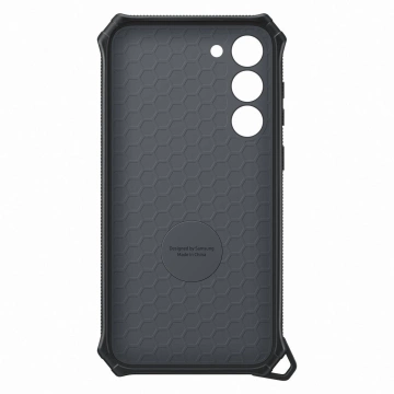 Etui Samsung Rugged Gadget Case do Samsung Galaxy S23+ Plus pancerny pokrowiec ring holder podstawka szare