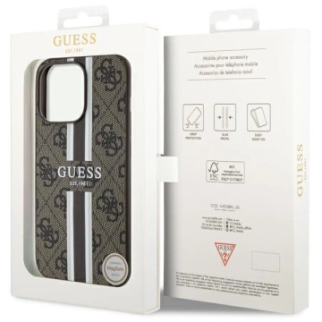 Etui Guess GUHMP13LP4RPSW do iPhone 13 Pro / 13 6.1" hardcase 4G Printed Stripes MagSafe