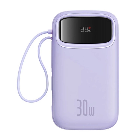 Powerbank Baseus QPow 2 20000 mAh 30 W 2xUSB-C Lila
