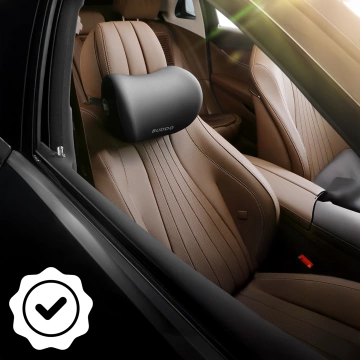 Alogy Autokissen Kopfstütze Memory Foam Schwarz