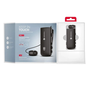 Bezprzewodowa słuchawka bluetooth 5.3 Forcell F-Audio Drive EarBud czarna Black