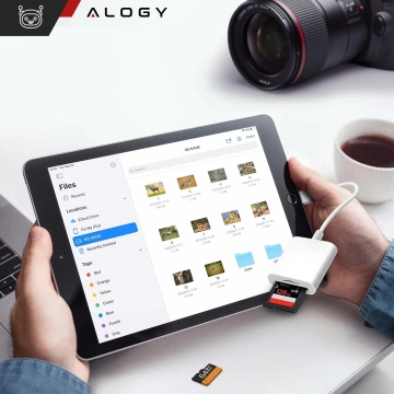 Alogy SD-Micro-Kartenleser für iPhone USB-C-Adapter