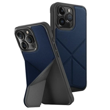 Etui UNIQ Transforma do iPhone 15 Pro 6,1" Magclick Charging niebieski/electric blue