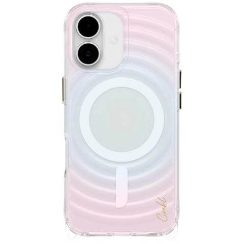 Etui UNIQ Coehl Vela do iPhone 17 Magnetic Charging Opal
