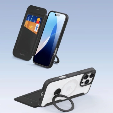 Etui do iPhone 16 Pro Max Dux Ducis Skin X Pro MagSafe Podstawka