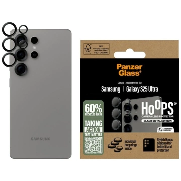 Szkło hartowane do Samsung Galaxy S25 Ultra PanzerGlass Hoops Camera Lens Protector